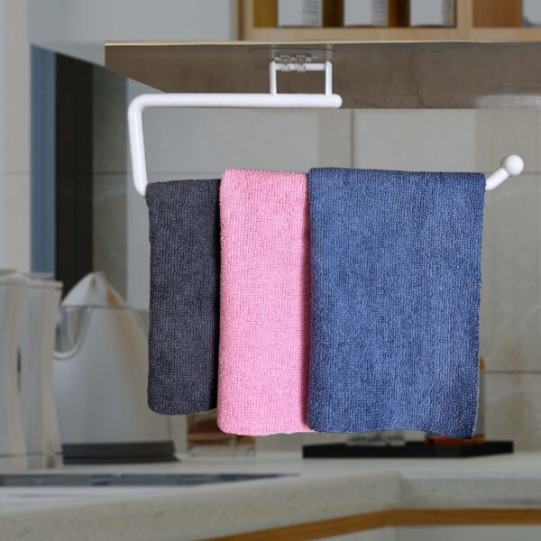 Towel Roll Holder with Adhesive Hook (আঠালো হুক সহ টাওয়েল রোল হোল্ডার) - Image 3