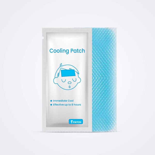 Cooling patch set for fever